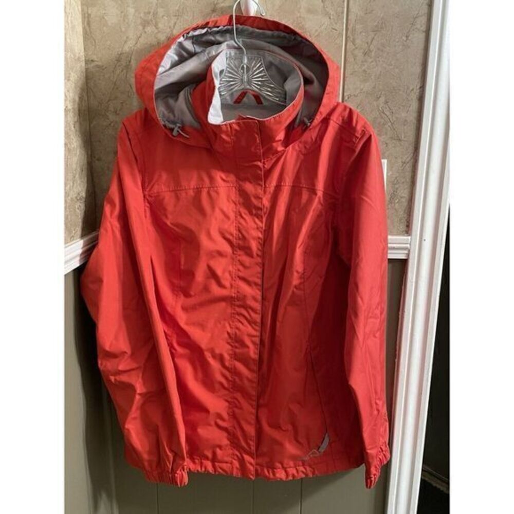 Eddie Bauer Red‎ Jacket Men's Size Medium Full Zip